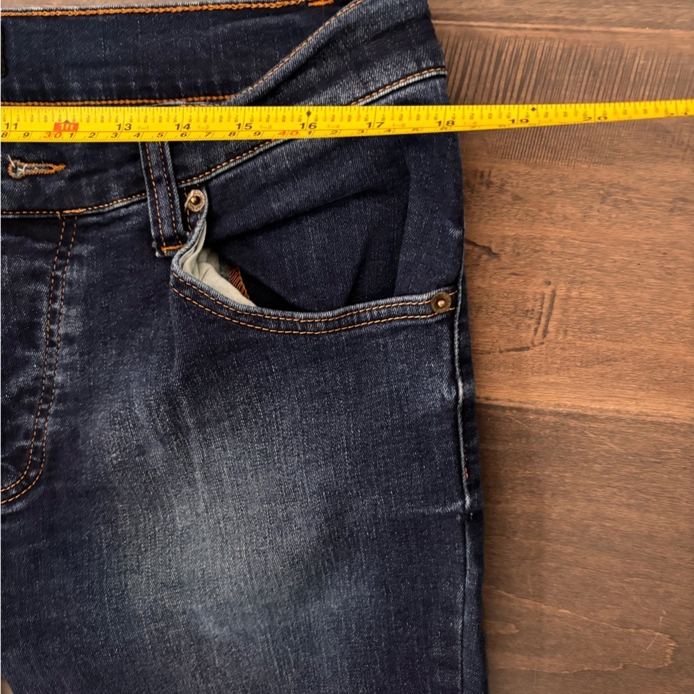 DSQUARED2 Dark Blue Slim Men's Denim Slight Distressing Sz 34 - Picture 7 of 11